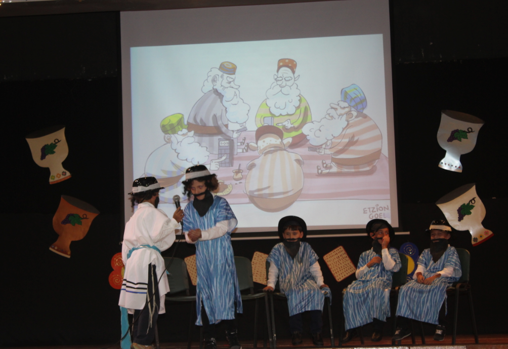 Alumnos del Colegio Moral y Luces “Herzl-Bialik” celebraron Pésaj