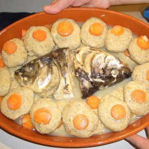 Guefilte-fish rosh hashaná