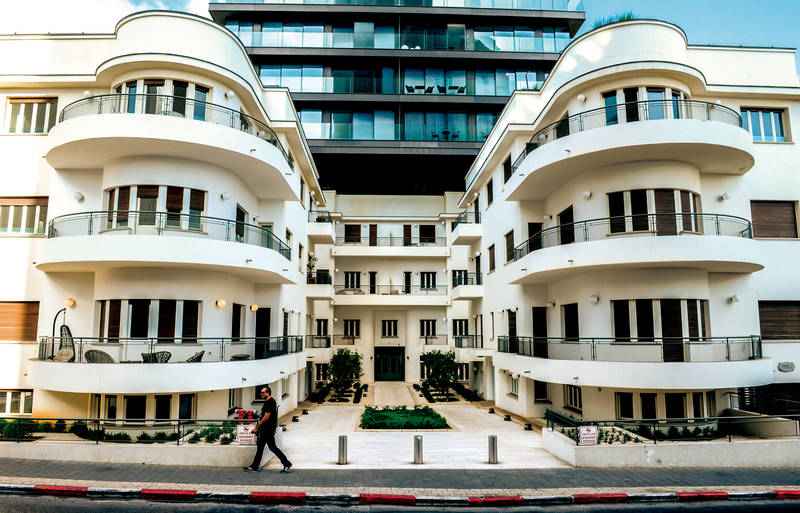 estilo bauhaus tel-aviv