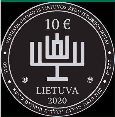 Moneda Lituania anverso