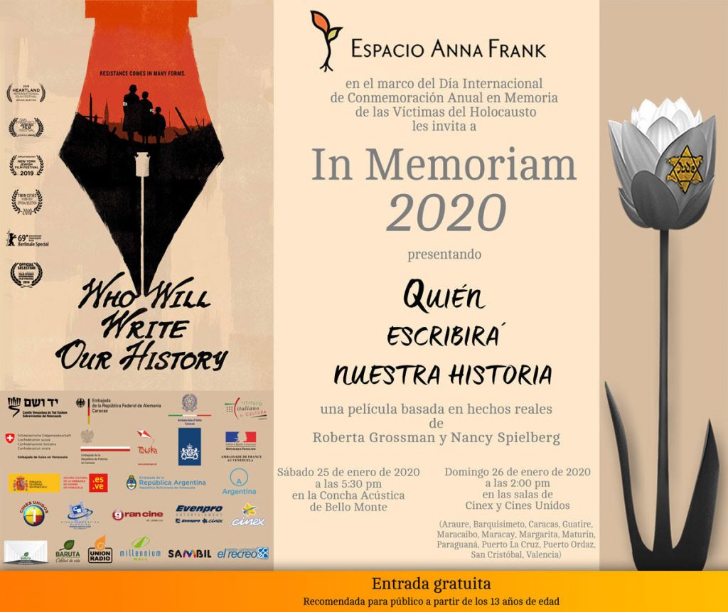 Afiche-In-Memoriam-2020 película