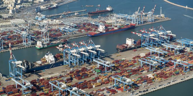 Puerto-de-Haifa economía