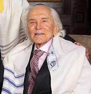 Kirk Douglas anciano