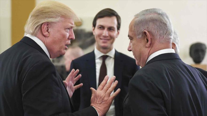 Trump-Kushner-Netanyahu conflicto palestino