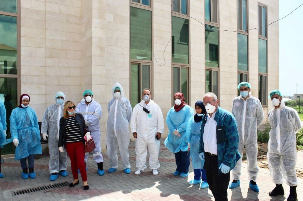 Equipo-médico-palestino autoridad