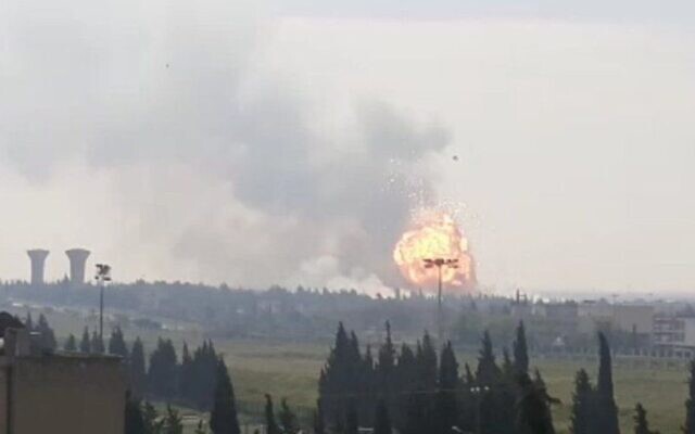Explosión-Homs ataques