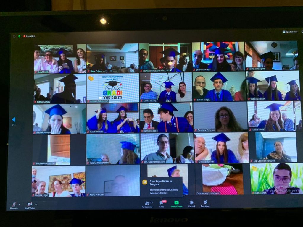 Pantalla-graduación promoción 