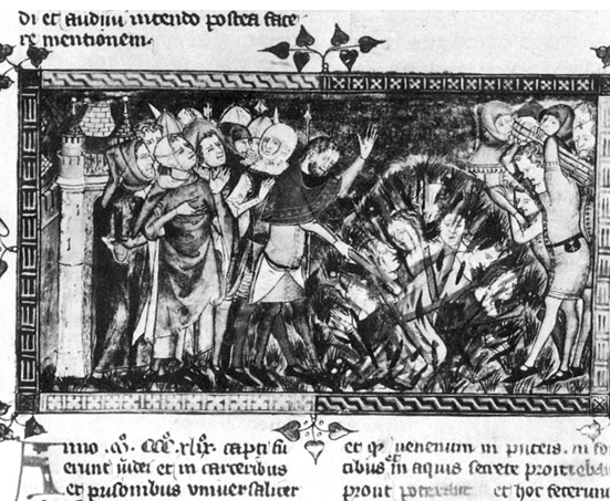 Quema-de-judíos peste