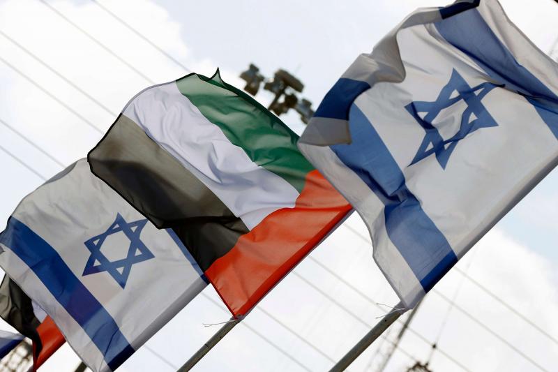 Banderas-Israel-y-Emiratos relaciones