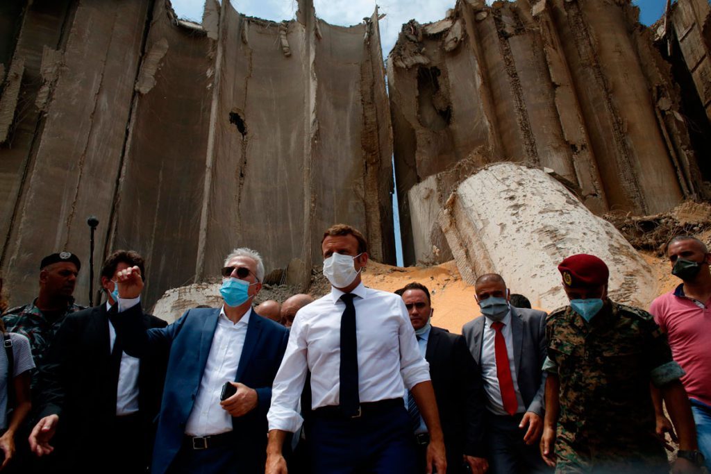 Macron en-Beirut