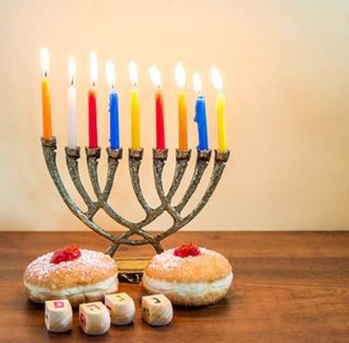 Januquiyá-sufganiot-sevivonim janucá