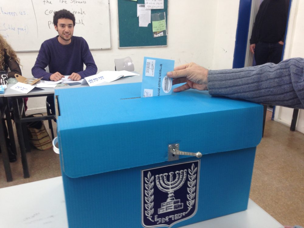 Elecciones-Israel bancas