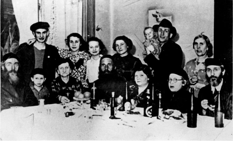 Familia-judía-polaca holocausto