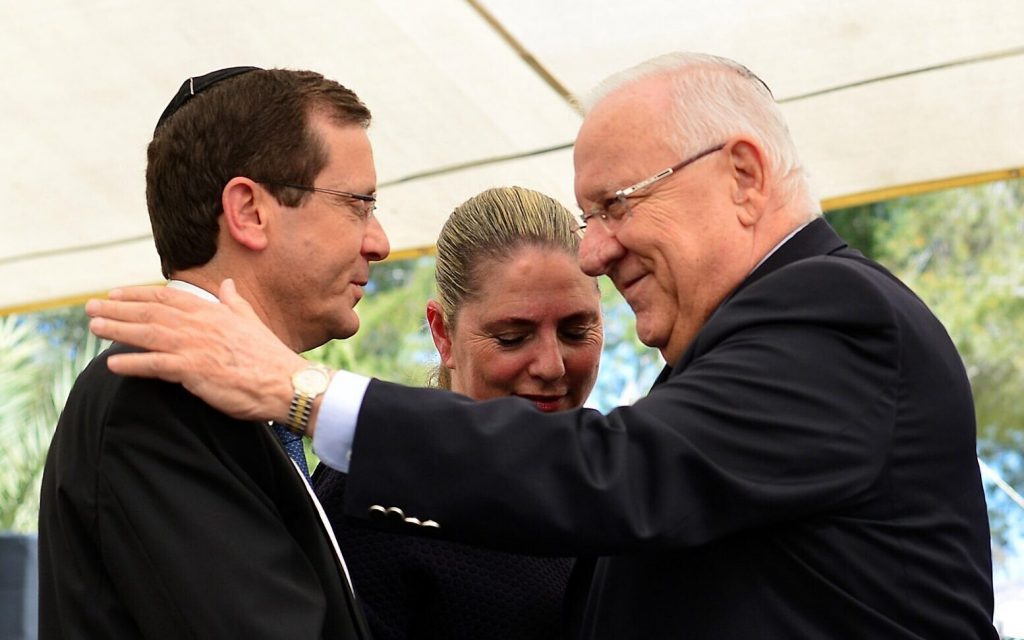 Rivlin-y-Herzog respeto