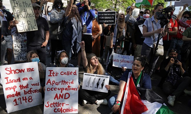 Protesta-antiisraelí-1 pueblo