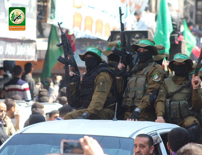 Tropas-de-Hamás-en-Gaza autoridad