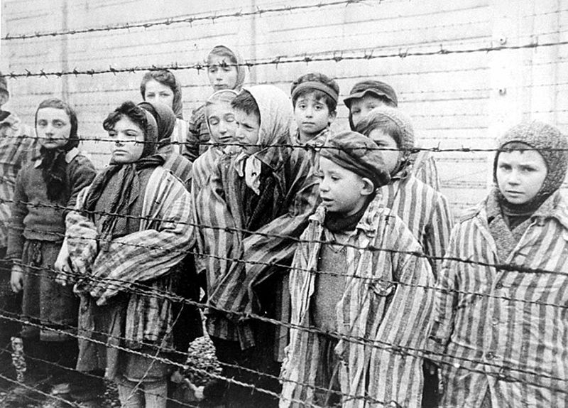 Niños en Auschwitz