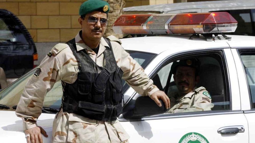 Policía-saudí febrero