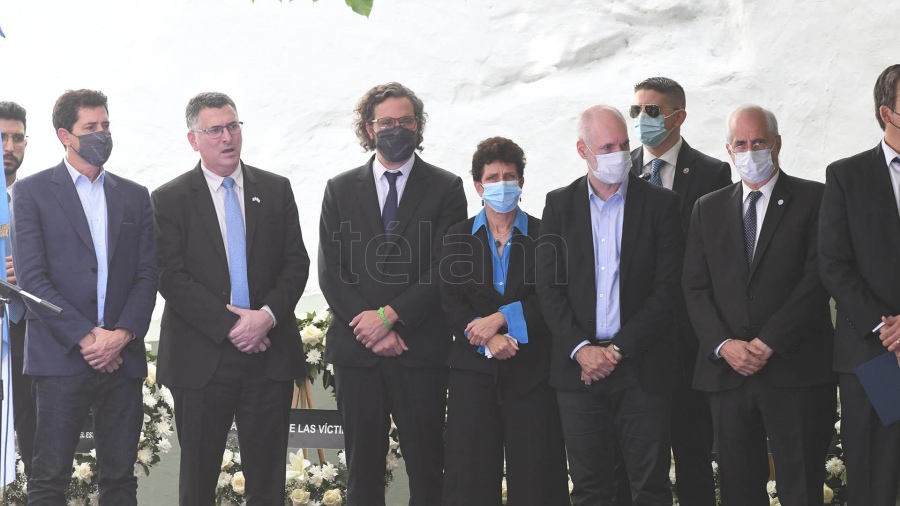 Acto-embajada-de-Israel-BsAs-Télam foto