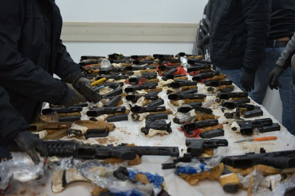 Contrabando-de-armas timesofisrael