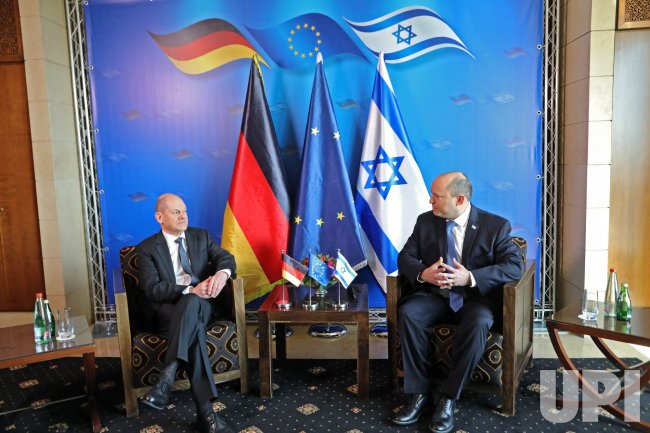 Scholz-con-Bennett ucrania